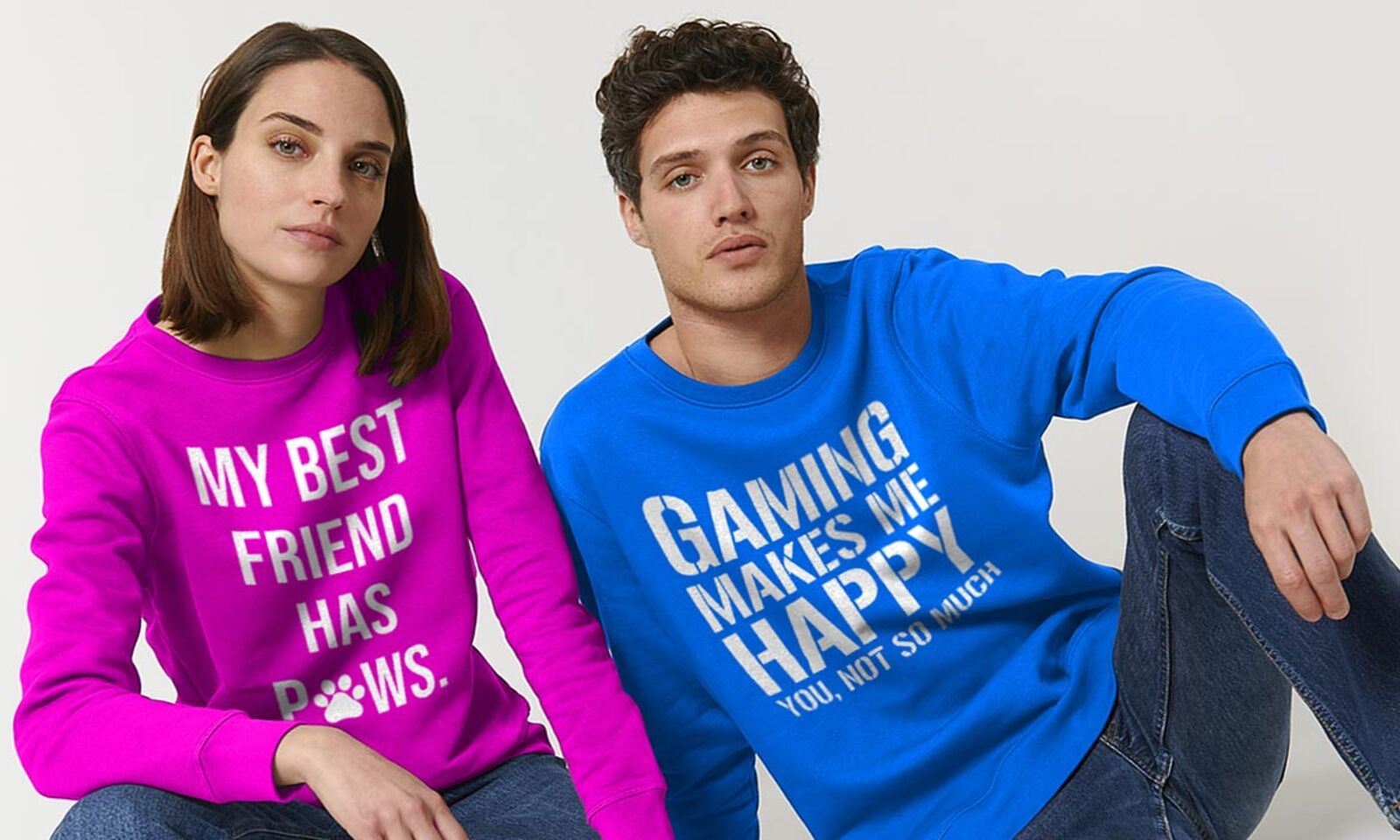 Sweatshirts are now available in our evergoing collection!