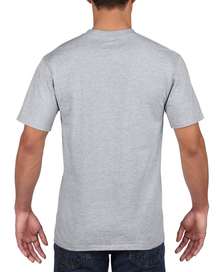 GD08 Premium Cotton Adult T-Shirt, Back