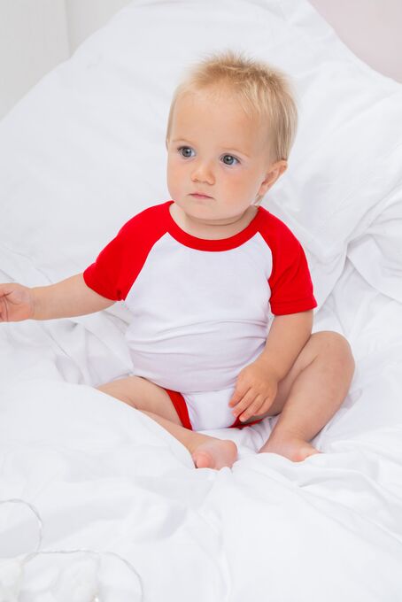 Larkwood Essemtial Short Sleeve Baby Grow Bodysuit